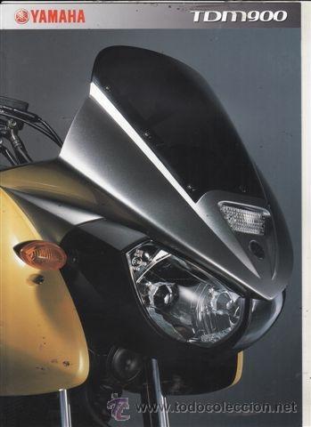 Coches y motocicletas: CAT&Aacute;LOGO PUBLICITARIO YAMAHA TDM 900.