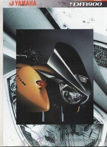 Coches y motocicletas: CAT&Aacute;LOGO PUBLICITARIO YAMAHA TDM 900 (02).