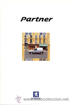 Carros e motociclos: PEUGEOT PARTNER  CATALOGO MARCA