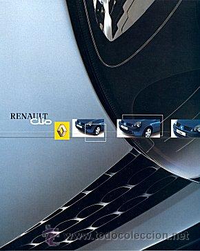 Automobili e Motociclette: RENAULT CLIO CATALOGO MARCA 2001