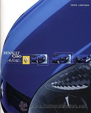 Voitures et Motocyclettes: RENAULT CLIO CATALOGO MARCA