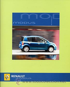 Voitures et Motocyclettes: RENAULT MODUS  CATALOGO MARCA