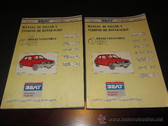 Coches y motocicletas: SEAT RONDA MANUAL DE TALLER Y TIEMPOS DE REPARACI&Oacute;N TOMOS I Y 2