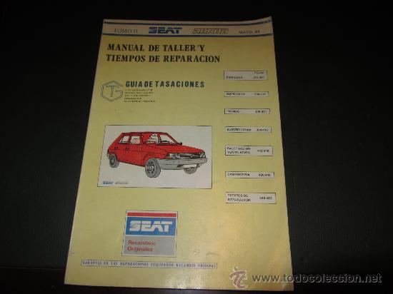Coches y motocicletas: SEAT RONDA MANUAL DE TALLER Y TIEMPOS DE REPARACION TOMO 1.