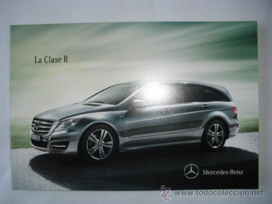 Coches y motocicletas: Cat&aacute;logo Mercedes Clase R. Julio 2010. En espa&ntilde;ol