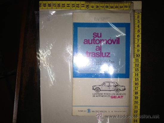 Coches y motocicletas: 2.3 catalogo de coches su automovil al trasluz contiene todos los modelos de automoviles seat