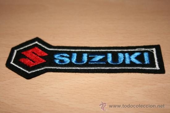 Coches y Motocicletas: Parche de Suzuki bordado