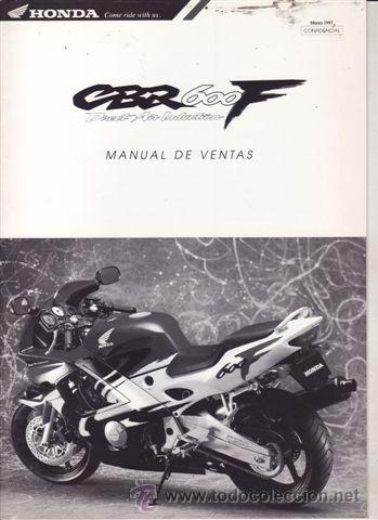 Coches y motocicletas: CATALOGO PUBLICITARIO HONDA CBR 600 F DIRECT AIR INDUCTION (ORIGILA) IDIOMA ESPA&Ntilde;OL 27 P&Aacute;GINAS.