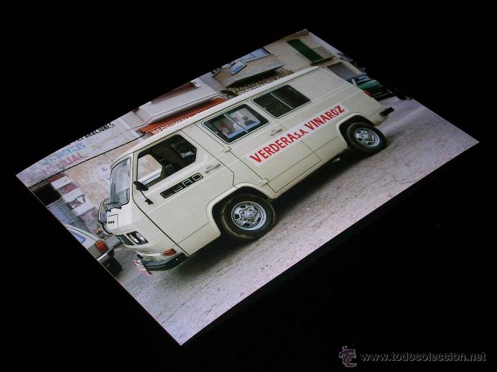 Coches y Motocicletas: Fotograf&iacute;a Furgoneta Ebro F 350, original Vuelta Ciclista a Espa&ntilde;a 1978. Tama&ntilde;o 10 x 15 cms.