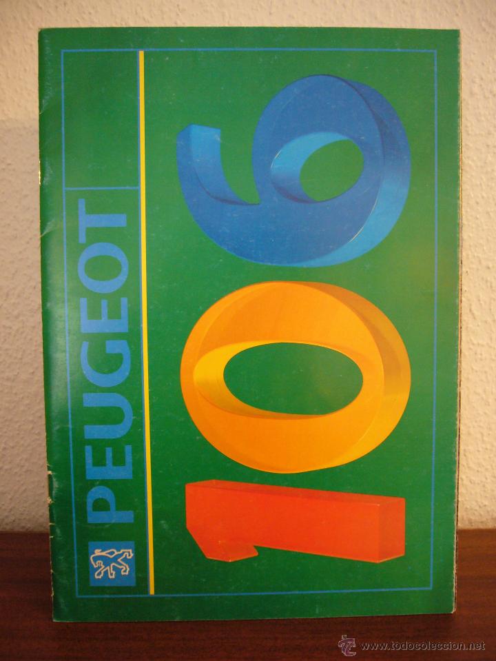 Coches y Motocicletas: CATALOGO PUBLICITARIO PEUGEOT 106 (ESPA&Ntilde;OL)