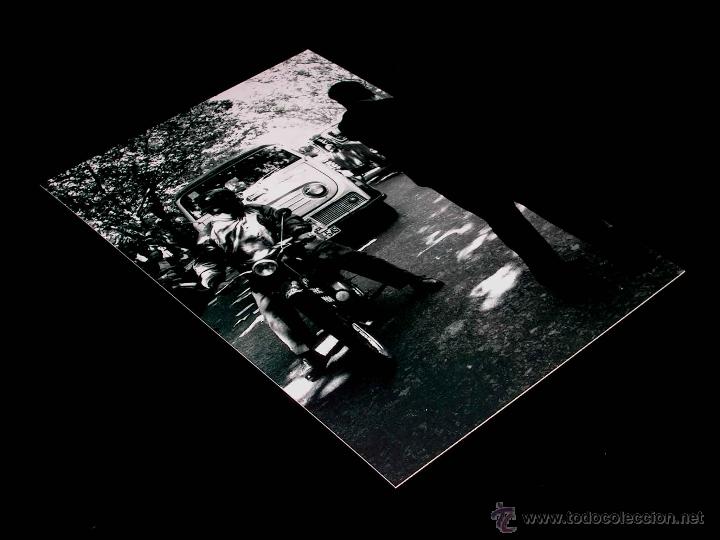 Coches y Motocicletas: Fotograf&iacute;a Motocicleta + DKW F89-L Wynn&acute;s. Original Vuelta Ciclista Espa&ntilde;a 1965. 10 x 15 cms.