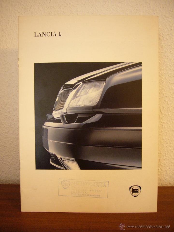 Coches y motocicletas: CATALOGO PUBLICITARIO LANCIA K (ESPA&Ntilde;OL)