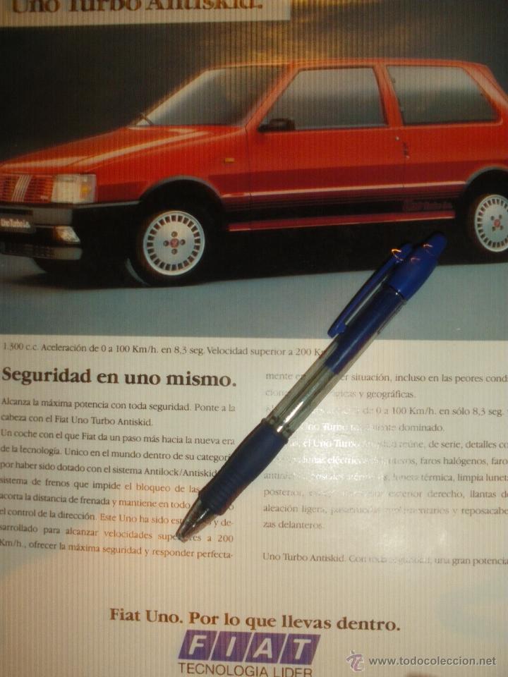 Autos und Motorr&auml;der: PUBLICIDAD DEL FIAT UNO, POR LO QUE LLEVAS DENTRO.