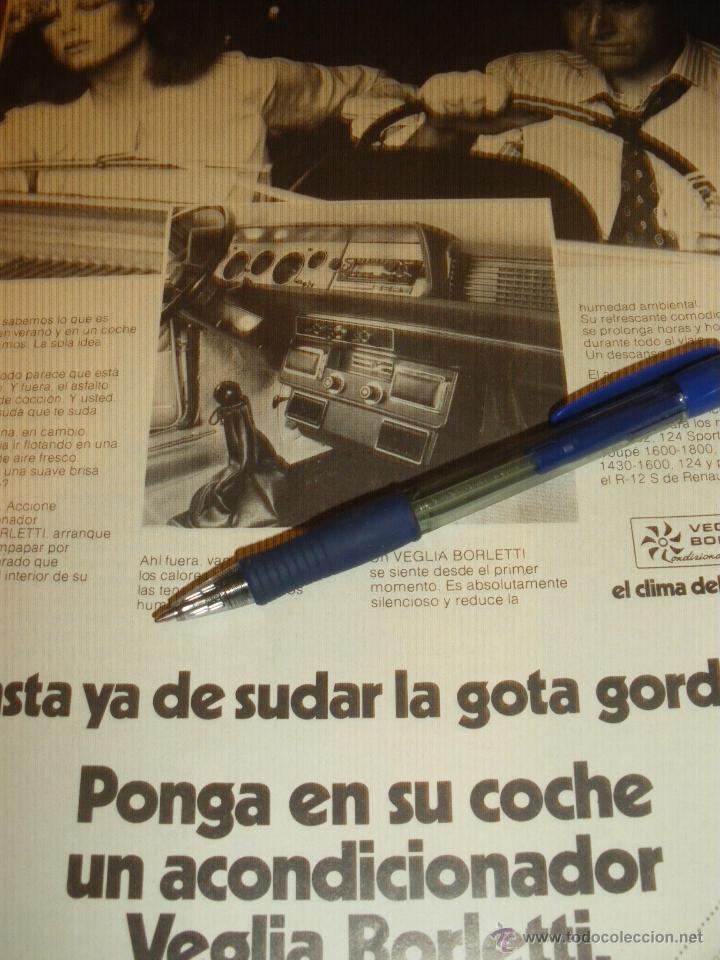 Carros e motociclos: ACONDICIONADOR PARA COCHE VEGLIA BORLETTI Y AUTORADIO VOXSON DE VEGLIA.