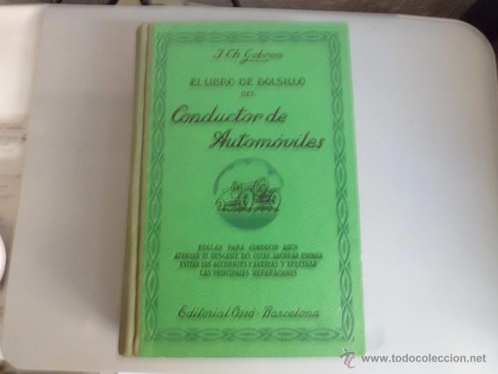 Voitures et Motocyclettes: Libro de Conductor de Autom&oacute;viles - Editorial Oss&oacute;.