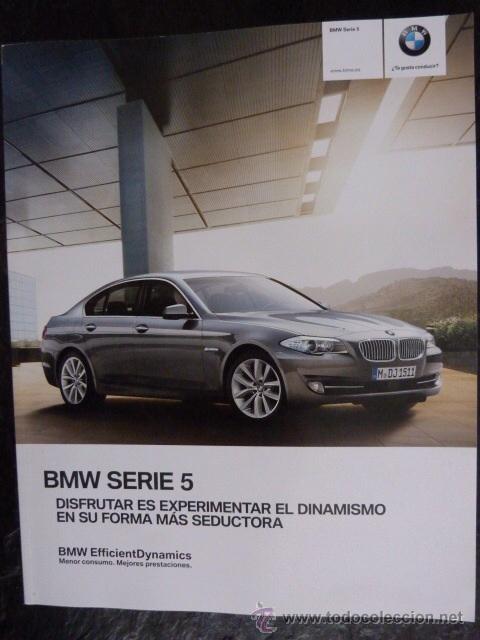 Coches y Motocicletas: Cat&aacute;logo BMW serie 5 a&ntilde;o 2011