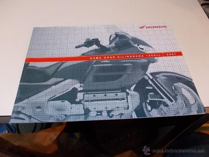 Coches y motocicletas: Cat&aacute;logo Honda gama gran cilindrada +250cc / 2.001
