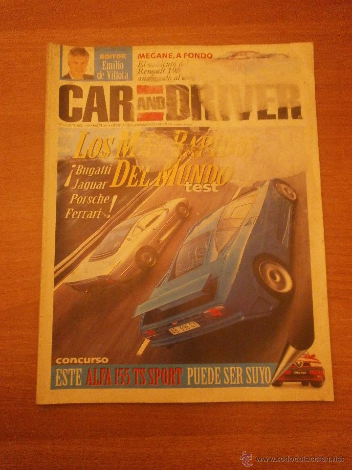 Automobili e Motociclette: REVISTA  CAR and DRIVER - N&ordm; 1 OCTUBRE 1995
