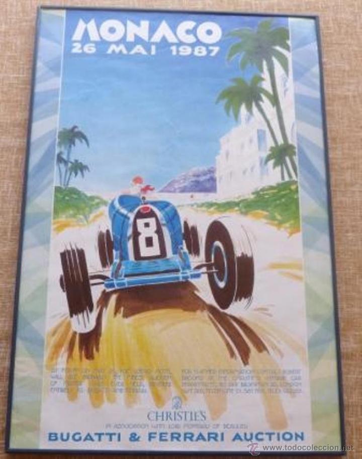 Coches y motocicletas: Poster MONACO , 1987, Bugatti Type 35 - Foto 7