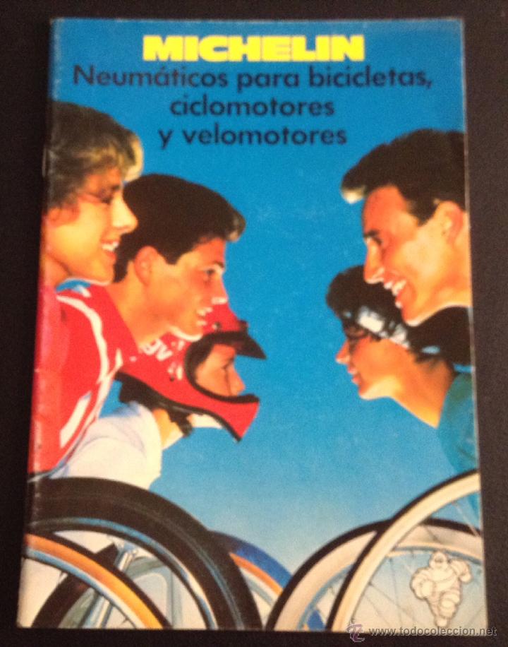 Automobili e Motociclette: catalogo de neumaticos michelin para bicicleta ciclomotor y velomotor de los a&ntilde;os 80 cobra hi-lite