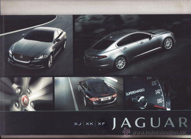 Coches y Motocicletas: CATALOGO PUBLICITARIO JAGUAR XJ JAGUAR XK JAGUAR XF (ORIGINAL) IDIOMA ESPA&Ntilde;OL.39 PAGINAS TAPA DURA.