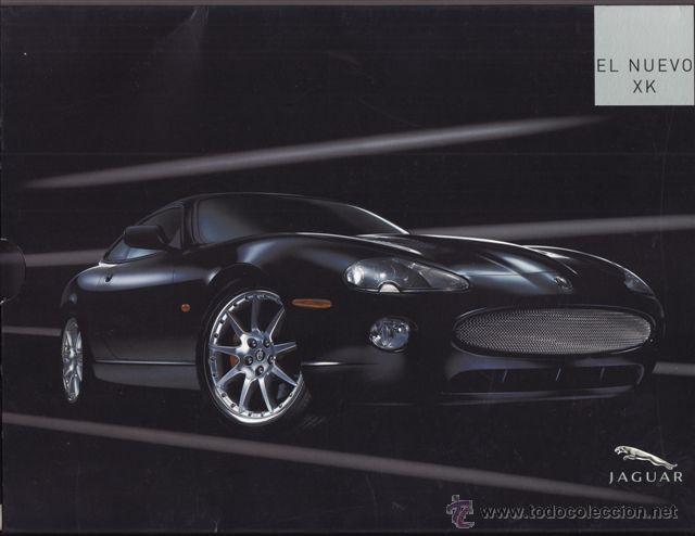 Coches y Motocicletas: CATALOGO CARPETA JAGUAR XK A&Ntilde;O 2004. (ORIGINAL) ICLUYE GUIA EQUIPAMIENTO IDIOMA ESPA&Ntilde;OL