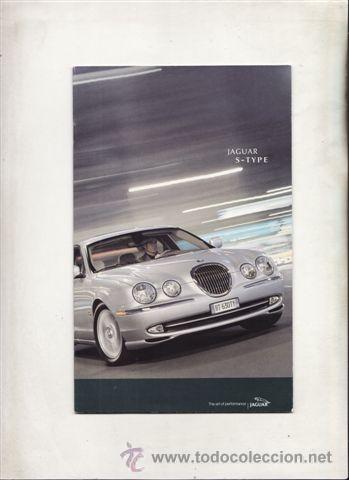 Coches y Motocicletas: CATALOGO PUBLICITARIO JAGUAR S TYPE (ORIGINAL) IDIOMA ESPA&Ntilde;OL 20 PAGINAS.