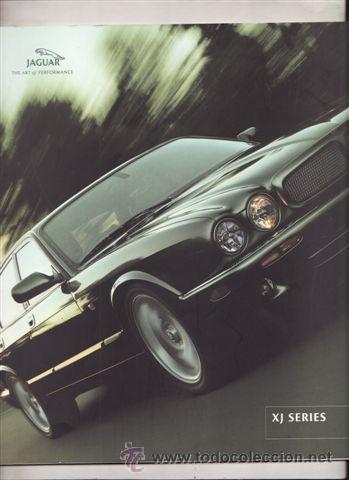 Coches y Motocicletas: CATALOGO PUBLICITARIO JAGUAR XJ SERIES (ORIGINAL) IDIOMA ESPA&Ntilde;OL 31 PAGINAS.