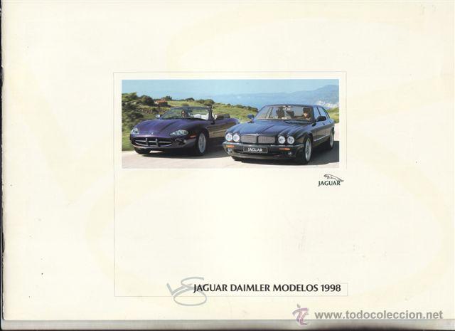 Coches y Motocicletas: CATALOGO PUBLICITARIO V8 JAGUAR DAIMLER MODELOS 1998 (ORIGINAL) IDIOMA ESPA&Ntilde;OL 28 PAGINAS.