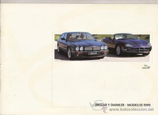 Coches y Motocicletas: CATALOGO PUBLICITARIO V8 JAGUAR Y DAIMLER MODELOS 1999 (ORIGINAL) IDIOMA ESPA&Ntilde;OL 28 PAGINAS.