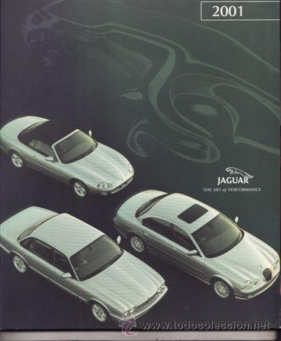 Coches y Motocicletas: CATALOGO JAGUAR GAMA 2001 PRENSA (ORIGINAL) IDIOMA ESPA&Ntilde;OL INCLUYE CD Y FOTOGRAFIAS.