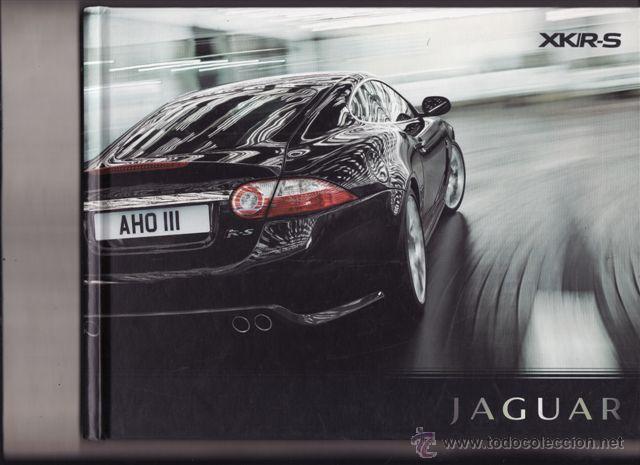 Coches y Motocicletas: CATALOGO PUBLICITARIO JAGUAR XK-RS (ORIGINAL) IDIOMA INGLES 34 PAGINAS INCLUYE CD.
