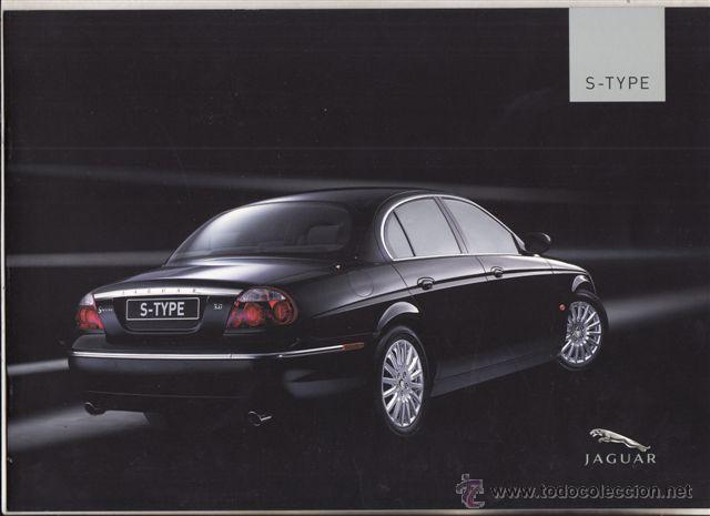 Coches y Motocicletas: CATALOGO PUBLICITARIO JAGUAR S-TYPE (ORIGINAL) IDIOMA ESPA&Ntilde;OL 9 PAGINAS.