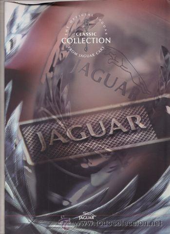 Coches y Motocicletas: THE OFFICIAL JAGUAR FROM JAGUAR CARS CLASSIC COLLECTION (ORIGINAL) IDIOMA INGLES 26 PAGINAS.
