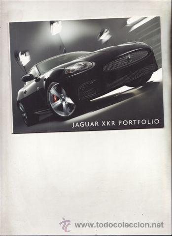Coches y Motocicletas: CD PUBLICITARIO JAGUAR XKR PORTOFOLIO (ORIGINAL).