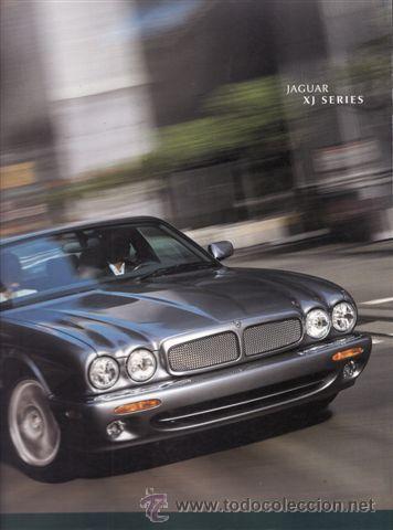 Coches y Motocicletas: CATALOGO PUBLICITARIO JAGUAR XJ SERIES (ORIGINAL) IDIOMA ESPA&Ntilde;OL 44 PAGINAS DESPLEGABLE.