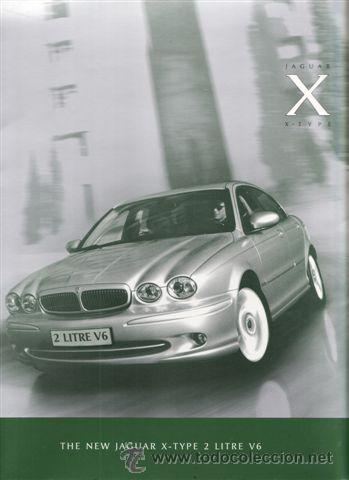 Coches y Motocicletas: INFORMACION PRENSA JAGUAR X TYPE V6 (ORIGINAL) IDIOMA ESPA&Ntilde;OL INCLUYE FOTOGRAFIAS Y UN CD.