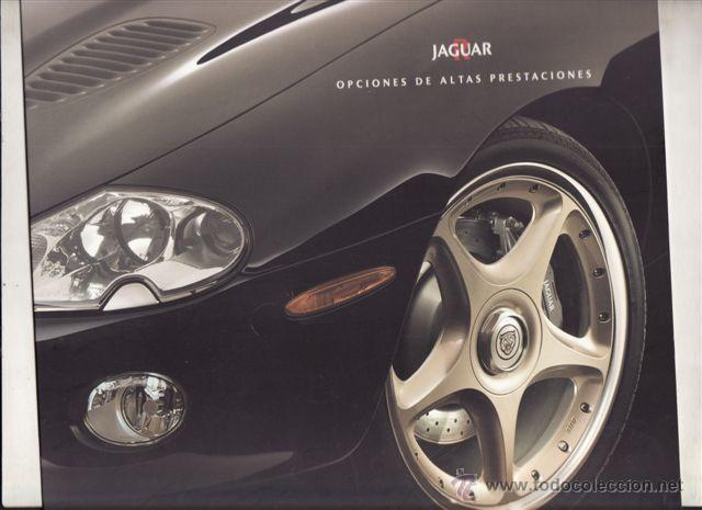 Coches y Motocicletas: CATALOGO JAGUAR OPCIONES DE ALTAS PRESTACIONES (ORIGINAL) IDIOMA ESAPA&Ntilde;OL 5 PAGINAS.