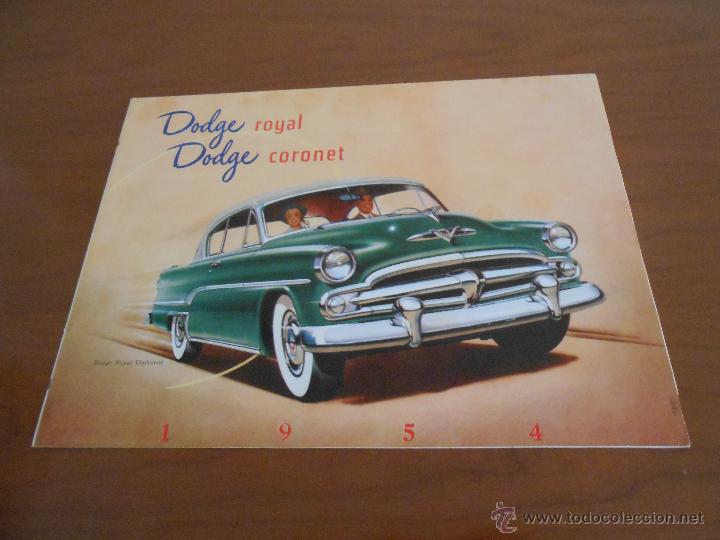 Cars and Motorcycles: CATALOGO DESPLEGABLE COCHE  DODGE 1954