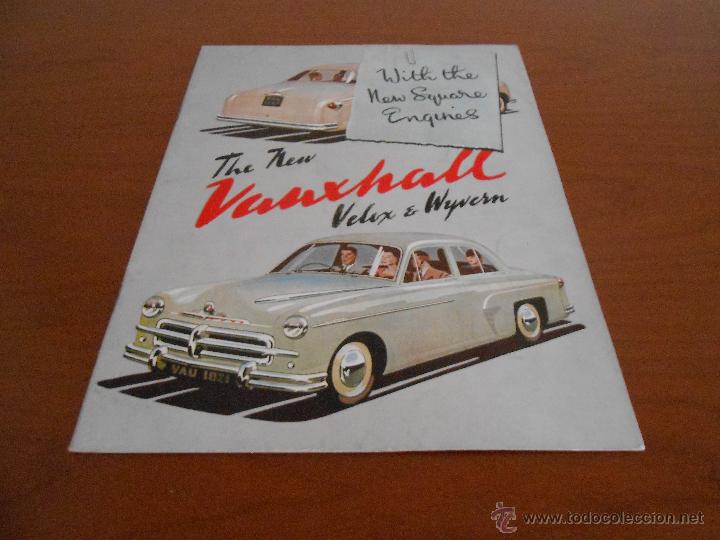 Cars and Motorcycles: CATALOGO  COCHE  VAUXHALL VELOX Y WYVERN - ORIGINAL INGLATERRA O USA