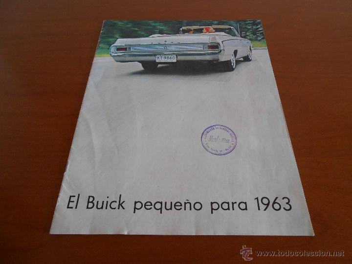 Cars and Motorcycles: CATALOGO  COCHE BUICK - 1963