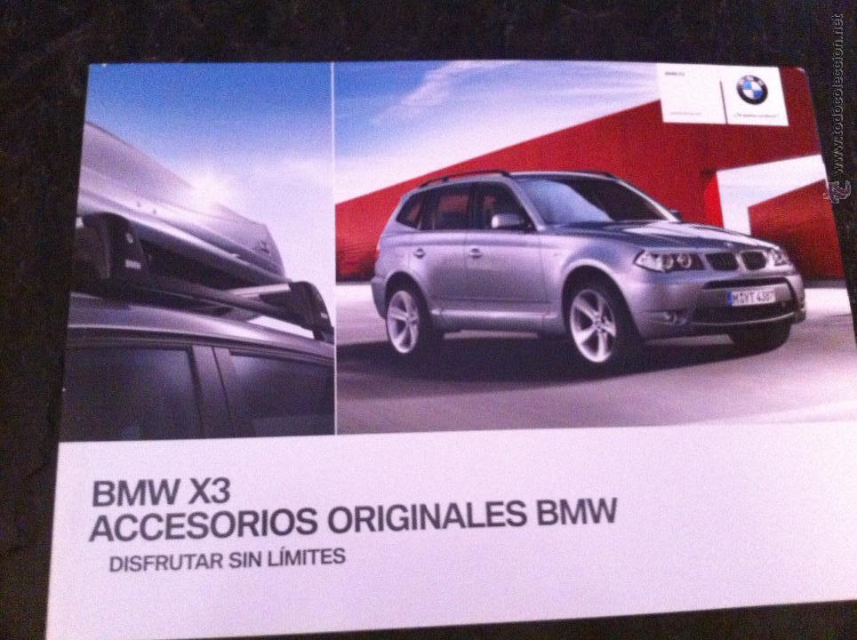Coches y Motocicletas: Catalogo accesorios BMW x3 a&ntilde;o 2011