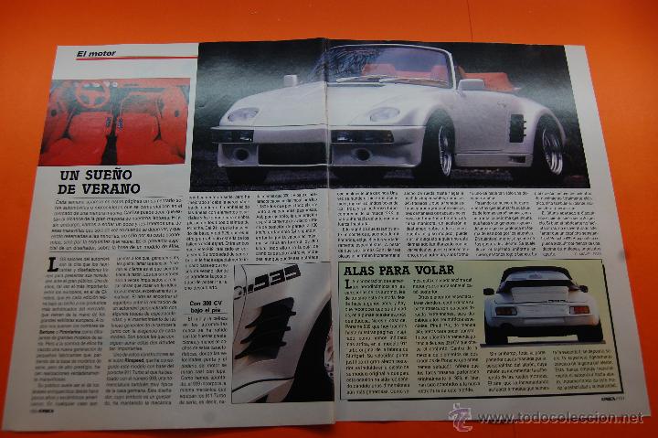 Coches y Motocicletas: ARTICULO - 1986 - PORSCHE 939 - 2 PAGINAS