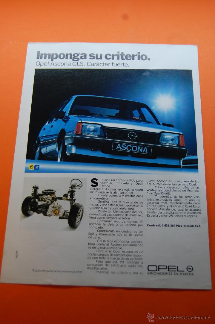 Automobili e Motociclette: PUBLICIDAD 1985 - COLECCION LINEAS AEREAS - AIR FRANCE