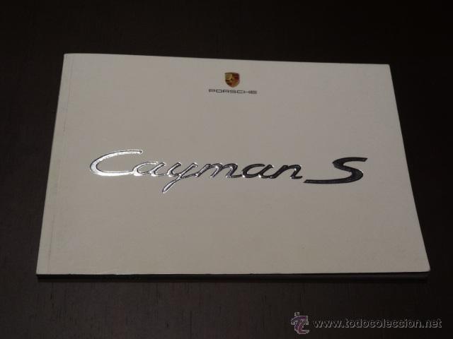 Coches y Motocicletas: PORSCHE CAYMAN S - CATALOGO ORIGINAL 2005 - EN CASTELLANO