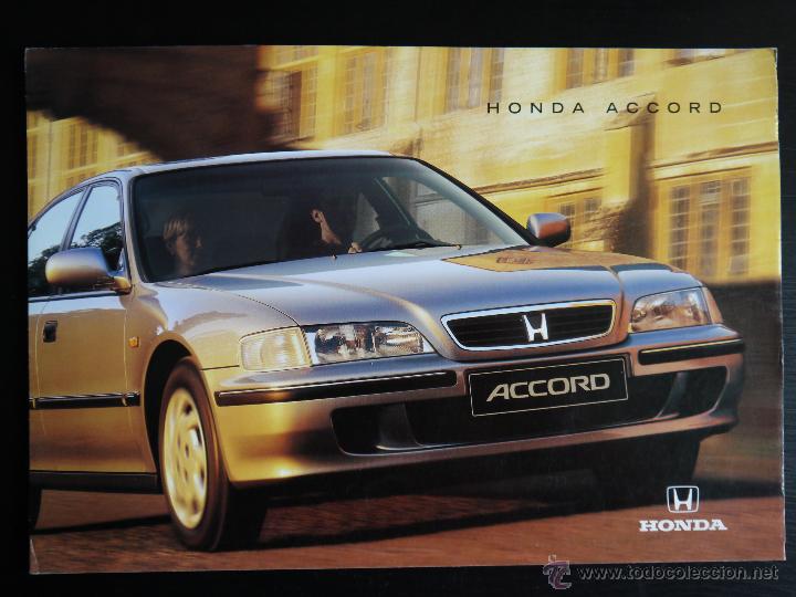Coches y motocicletas: DESPLEGABLE COMERCIAL HONDA ACCORD ESPA&Ntilde;OL 1996