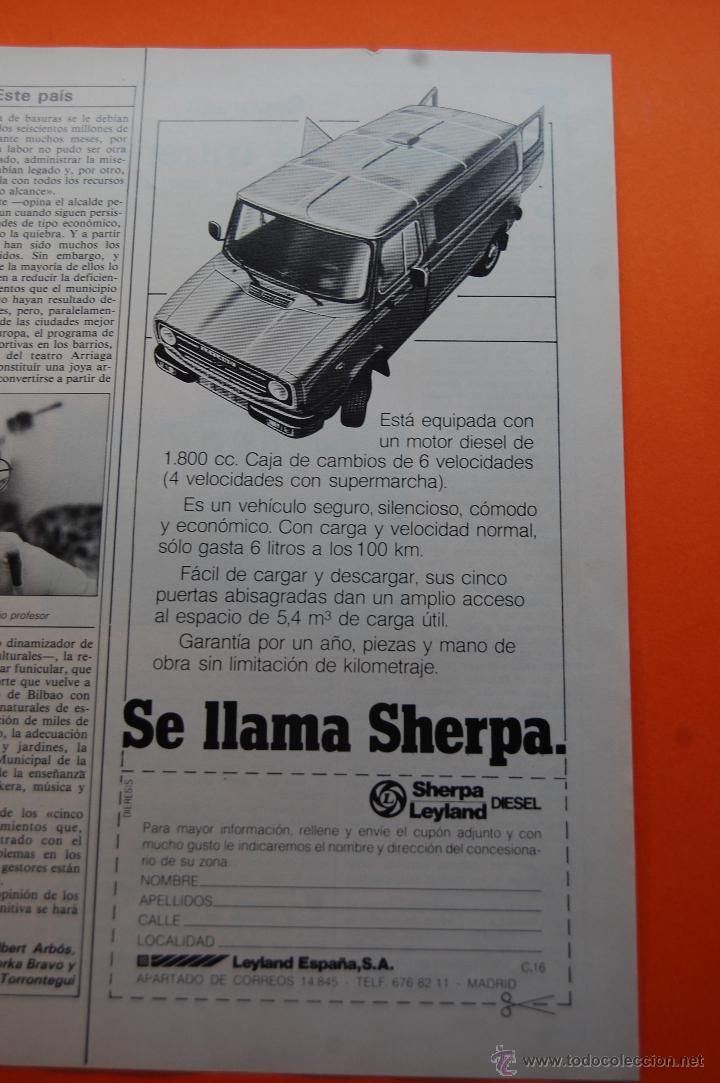 Automobili e Motociclette: PUBLICIDAD 1983 - COLECCION COCHES - LEYLAND - SHERPA
