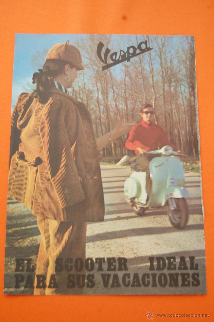 Coches y Motocicletas: PUBLICIDAD 1968 - COLECCION COCHES - MOTOS - VESPA SCOOTER