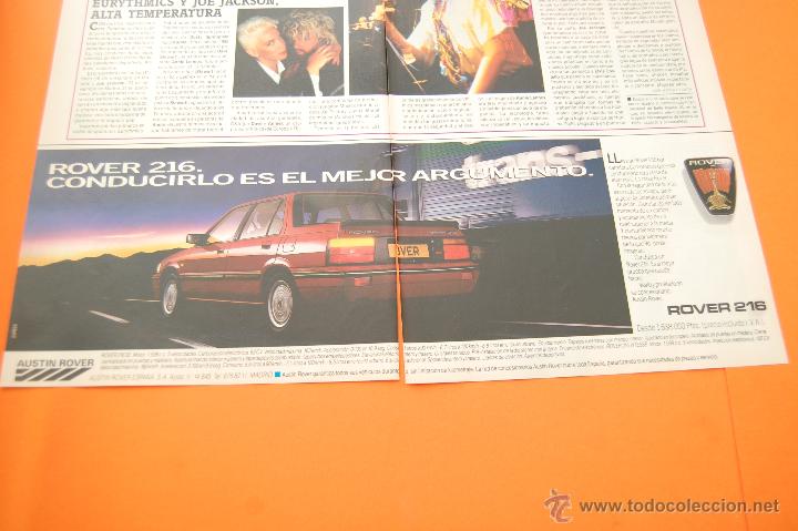 Coches y motocicletas: PUBLICIDAD 1988 - COLECCION COCHES - AUSTIN ROVER - ROVER 216 DOBLE PAGINA