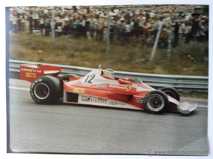 Coches y motocicletas: Foto de ferrari 312 t3 en el jarama 19778 de 20,5 x 15 cms